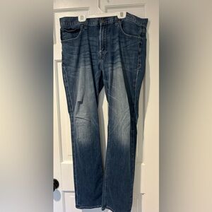 Express Men's Classic Indigo Straight Jeans